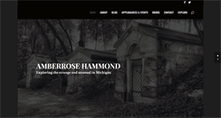Desktop Screenshot of amberrosehammond.com