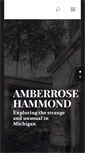 Mobile Screenshot of amberrosehammond.com