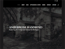 Tablet Screenshot of amberrosehammond.com